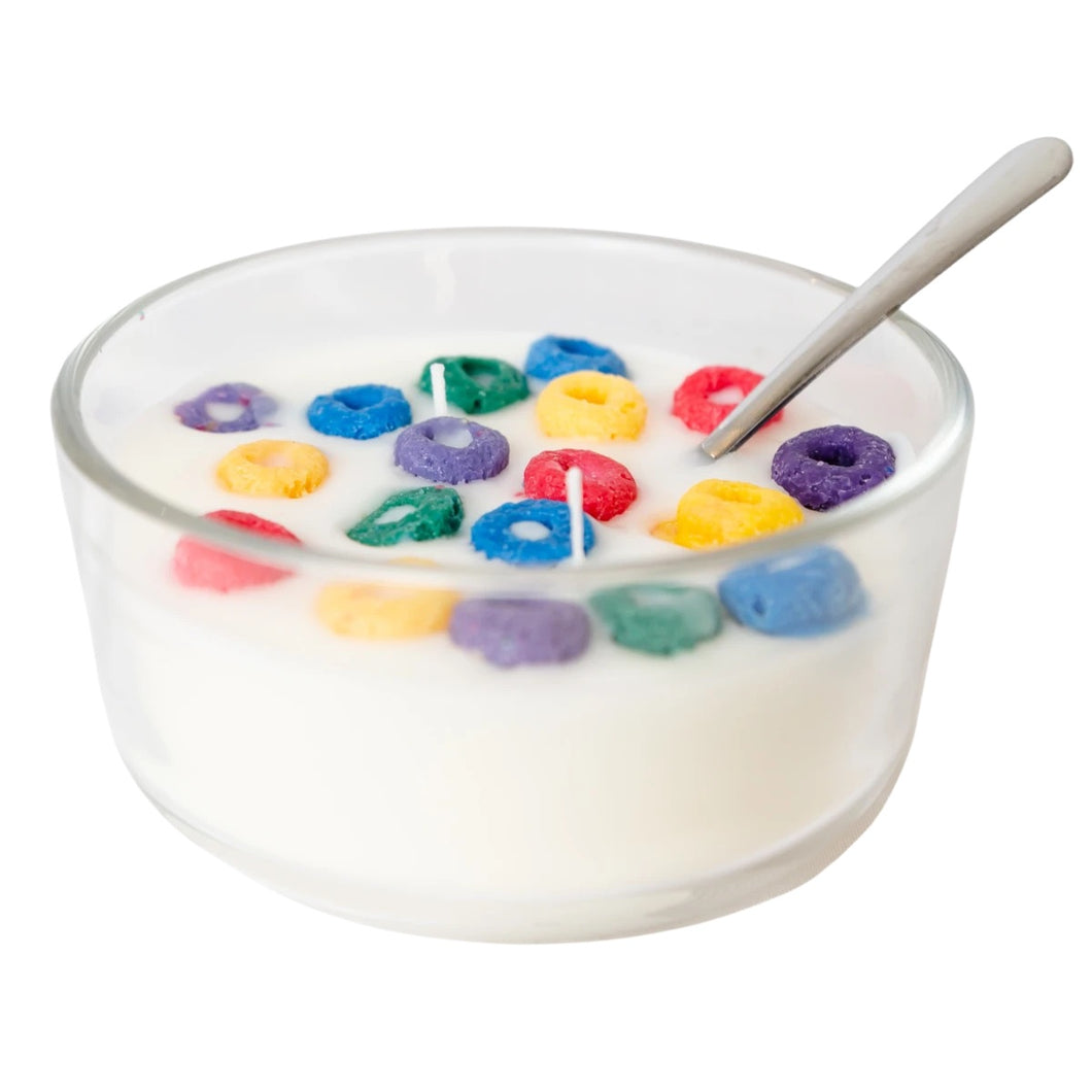 Loopy Fruits Cereal Candle